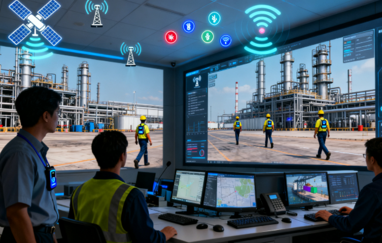 化工園區(qū)人員安全定位管控解決方案