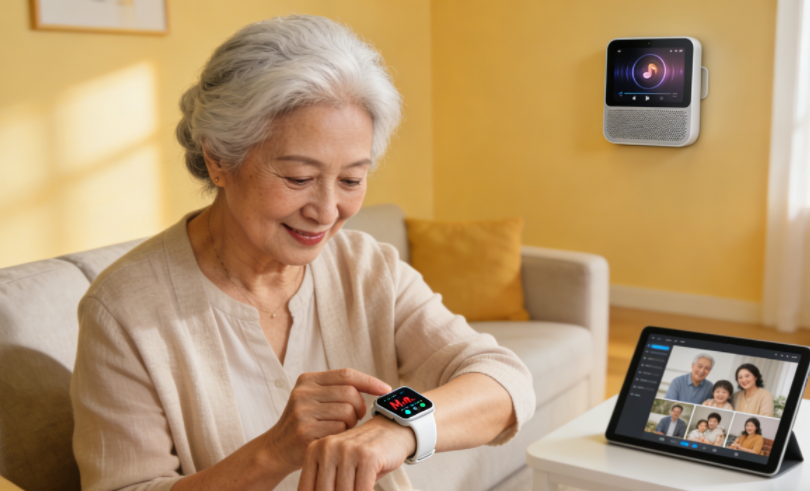 一枚智能手環(huán)，如何為智慧養(yǎng)老注入安心與溫度?